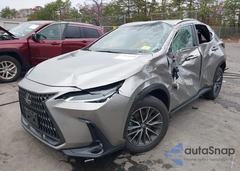 2025 Lexus Nx 350 Premium from USA, damaged, VIN 2T2GGCEZ5SC082623